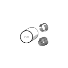 SOMFY - Mitnehmer LT 50  TW 57 für Ates-Rohr
